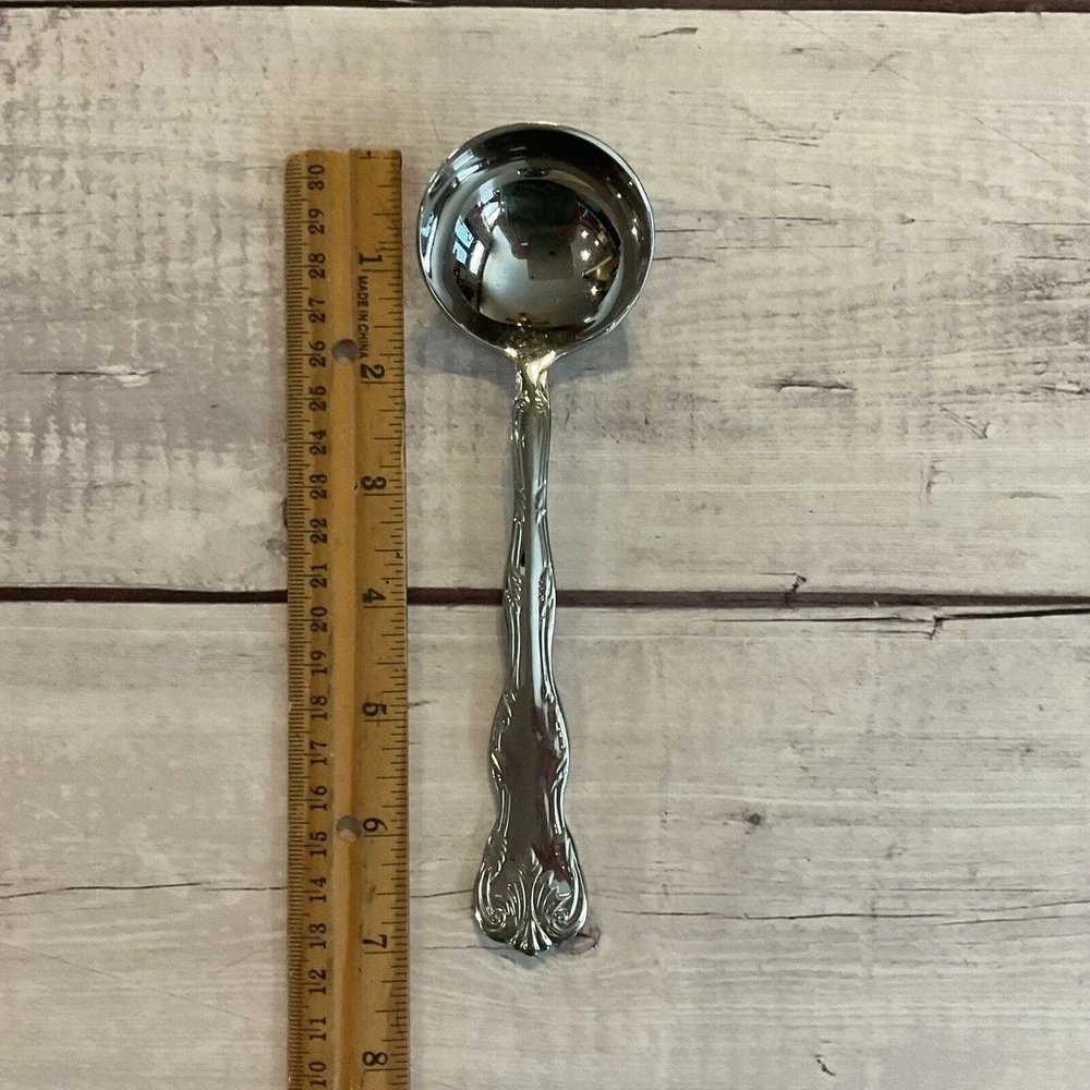 Reed & Barton Select VICTORIA Stainless Flatware Gravy Ladle